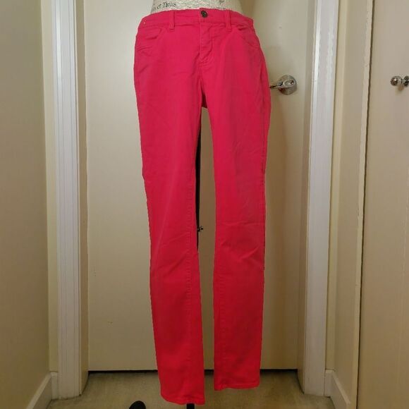 TNA Berry Pink Skinny Jeans - Picture 1 of 10